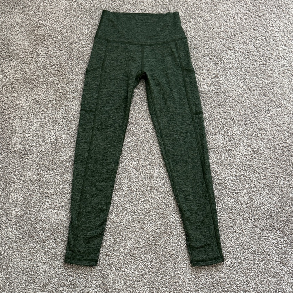 Aerie Forest Green Pocket Leggings - Size S